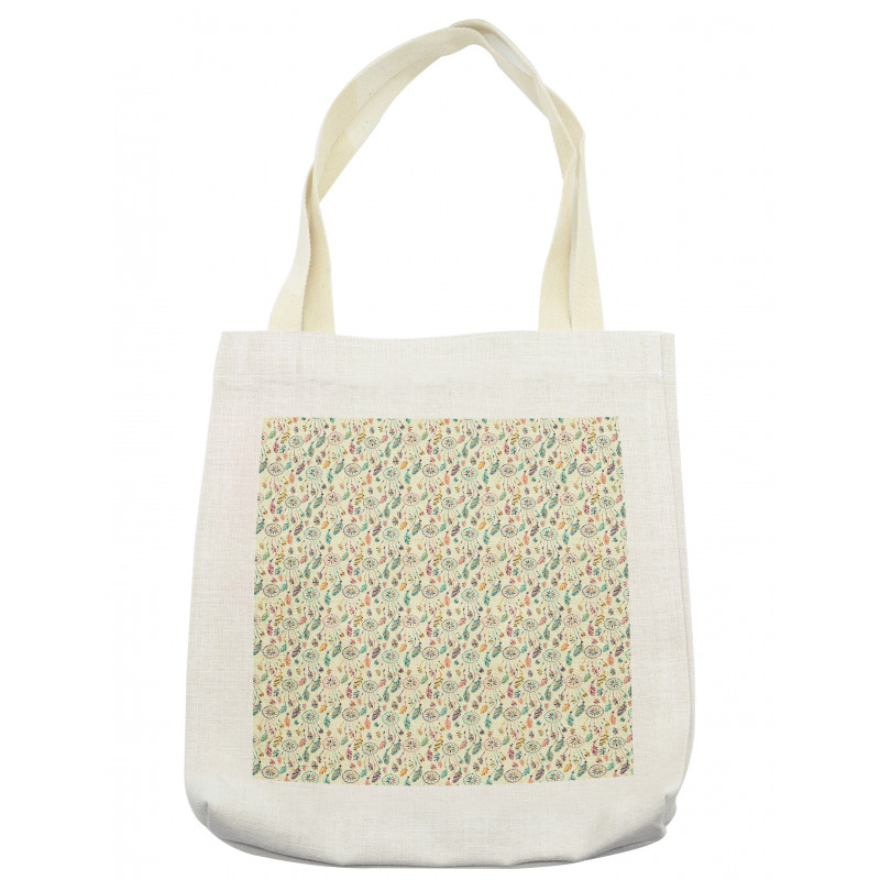 Jumbled Dream Catcher Tote Bag