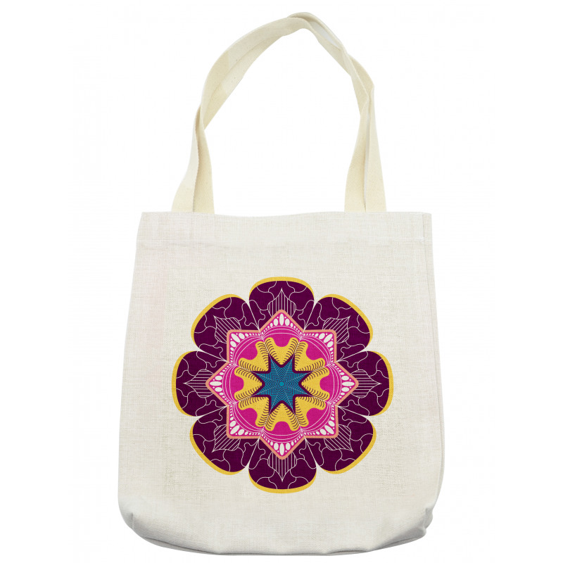 Vintage Motif Mandala Tote Bag