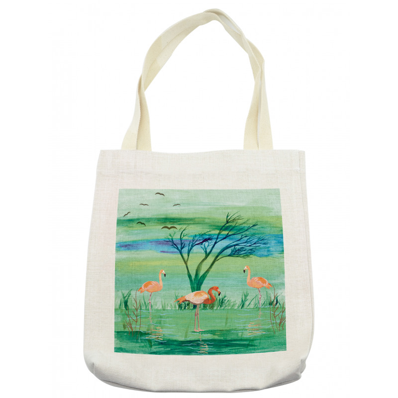 Nature and Birds Tote Bag