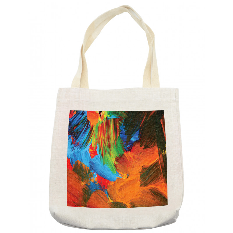 Watercolor Brush Strokes Tote Bag