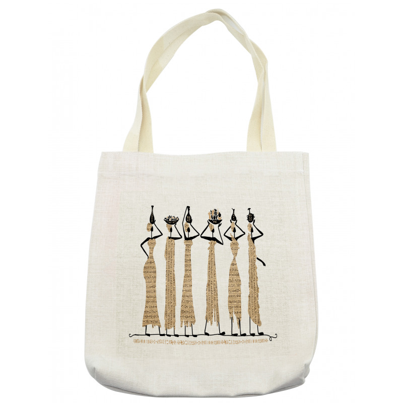 Oriental Woman Design Tote Bag