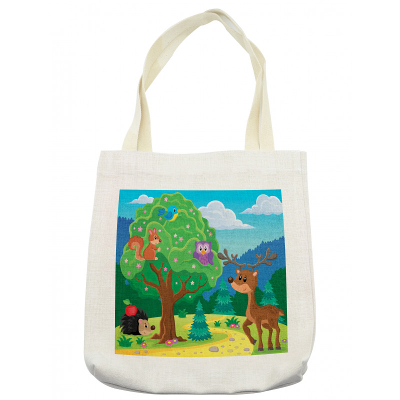 Funny Animals Wildlife Tote Bag