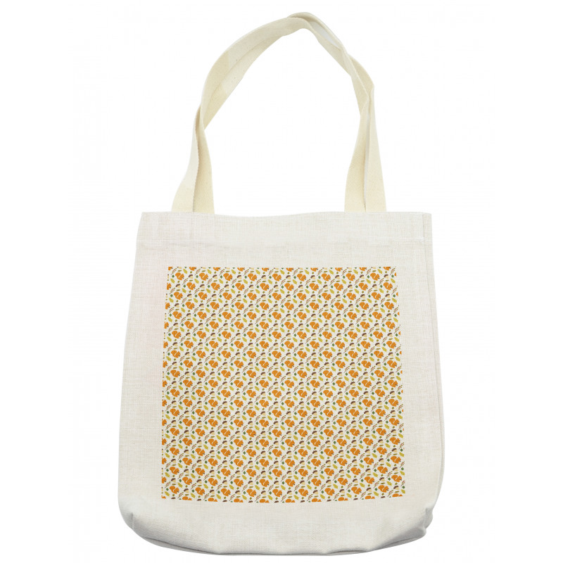 Leaves Berries Acorns Nuts Tote Bag