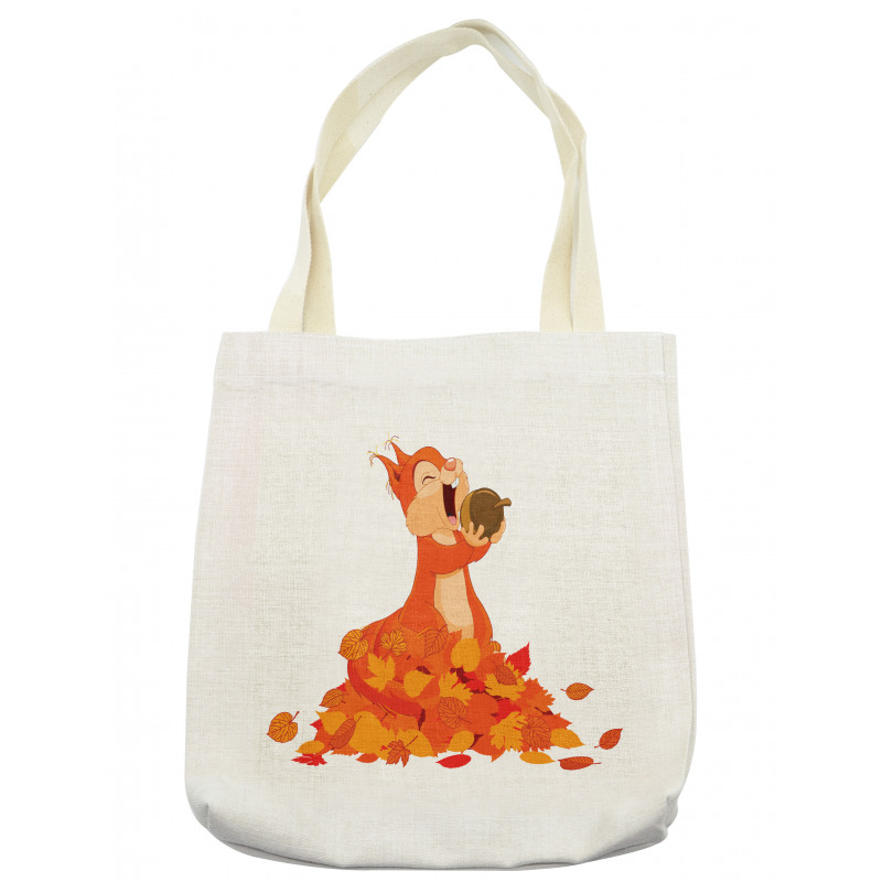 Animal Eating a Nut Tote Bag