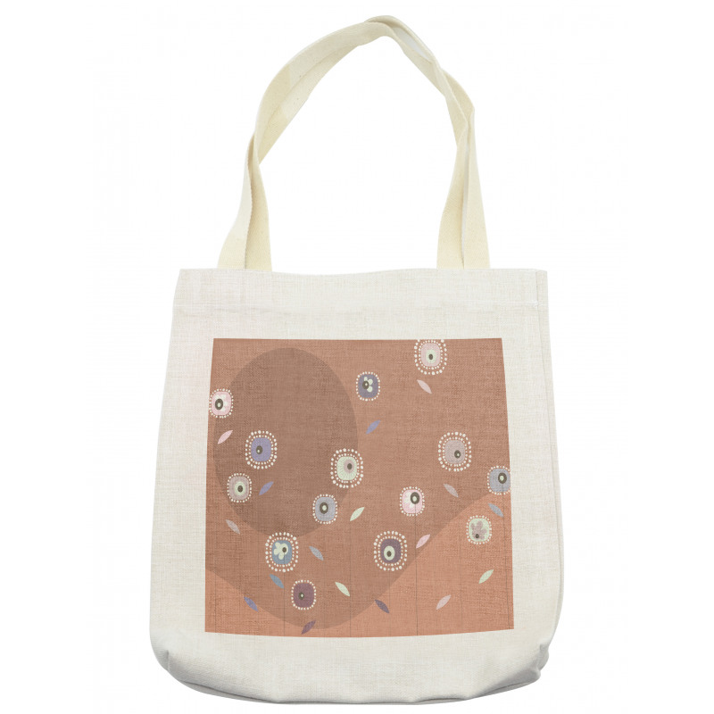 Funky Dandelion Flowers Tote Bag