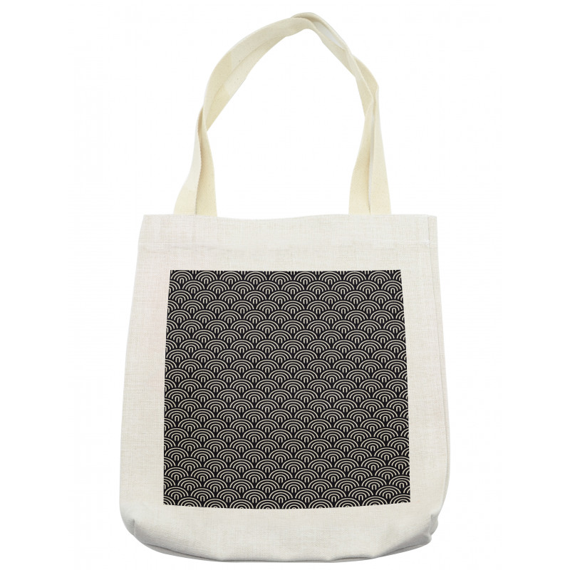 Half Circle Style Arcs Modern Tote Bag