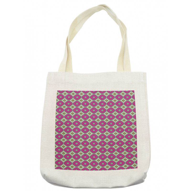 Colorful Ornate Design Tote Bag