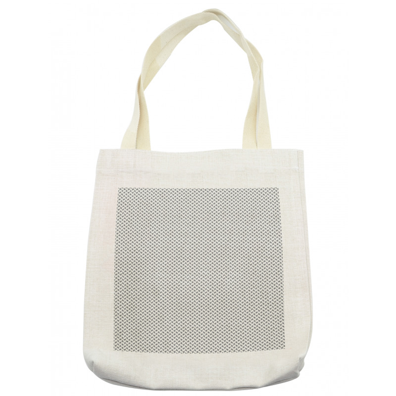 Interlacing Lines Realistic Tote Bag