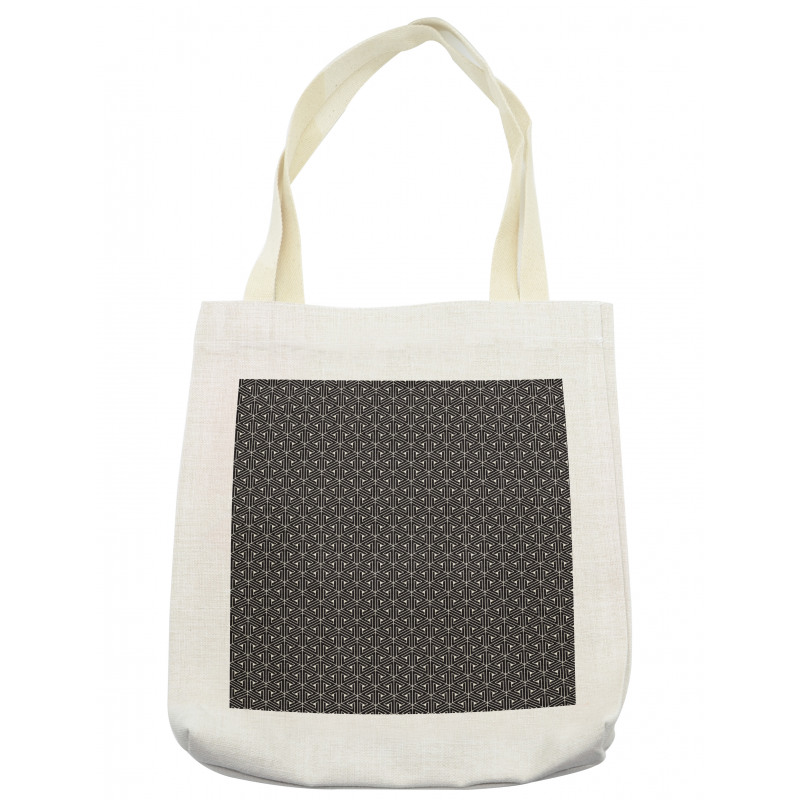 Abstract Triangle Shapes Tote Bag