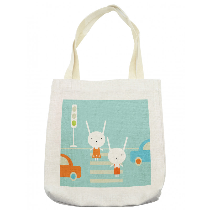 Traffic Rules Boy and Girl Tote Bag