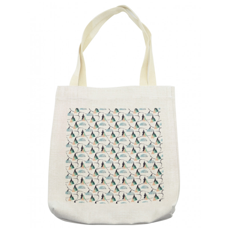 Winter Forest Christmas Snow Tote Bag