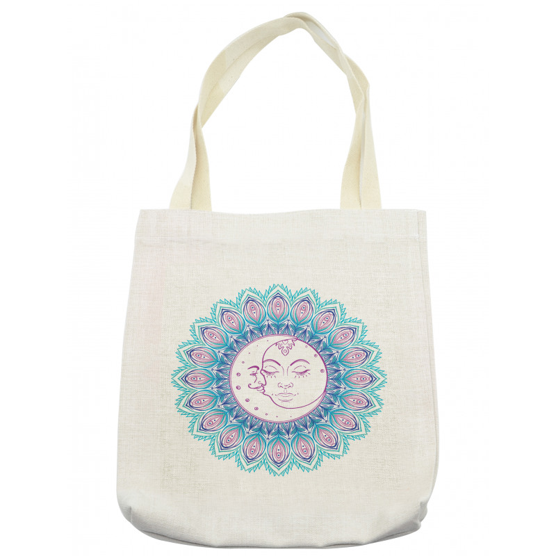 Colorful Mandala Sign Tote Bag