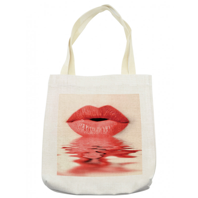 Female Blowing Kisses Tote Bag