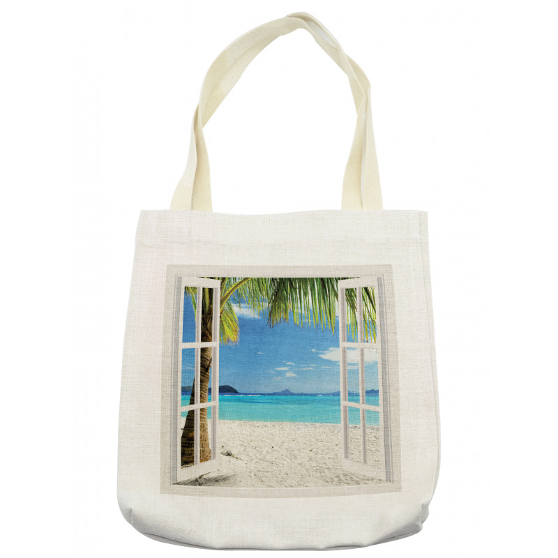 White Wooden Windows Tote Bag