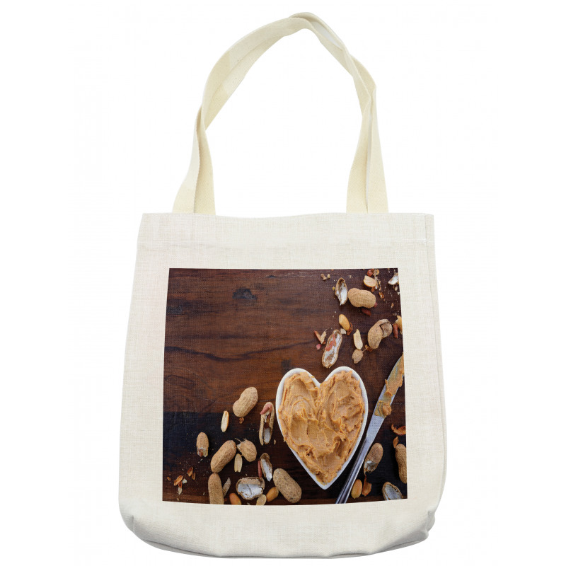 Wooden Vintage Table Tote Bag