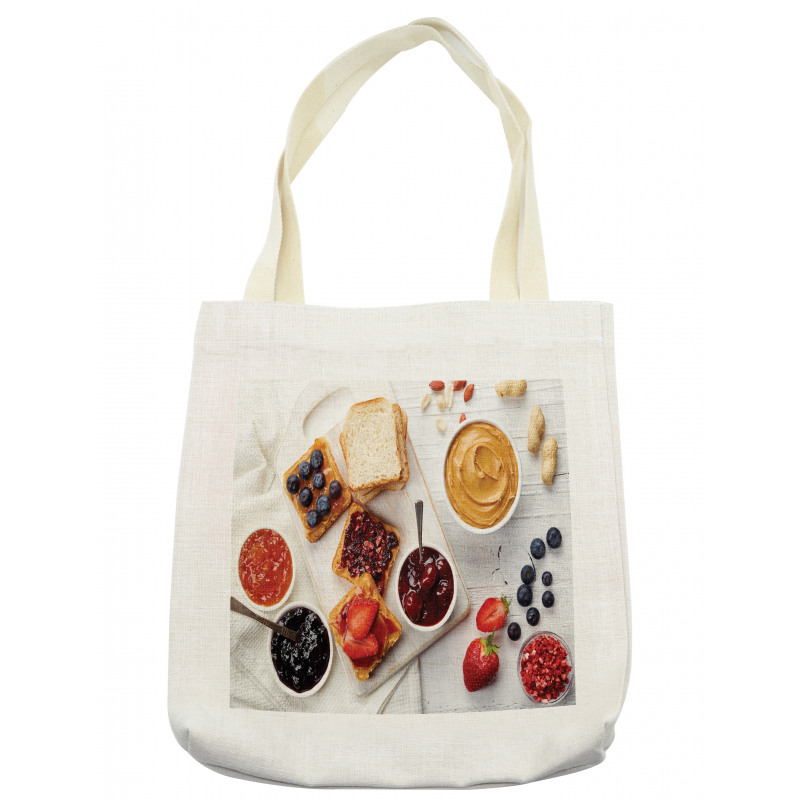 Sandwiches on White Tote Bag