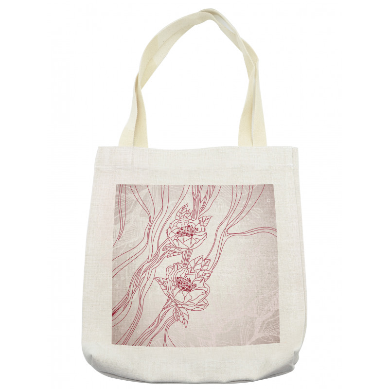 Wedding Theme Stripe Tote Bag