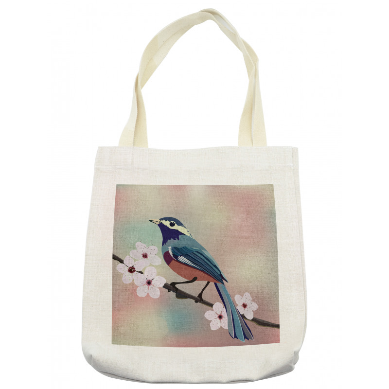 Sparrow Perching Tote Bag