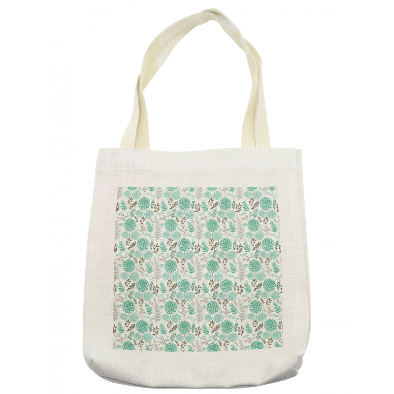 Abstract Design Foliage Tote Bag