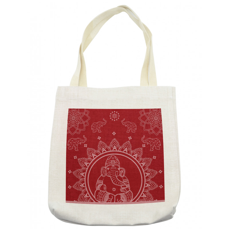 Elephant Diwali Traditions Tote Bag