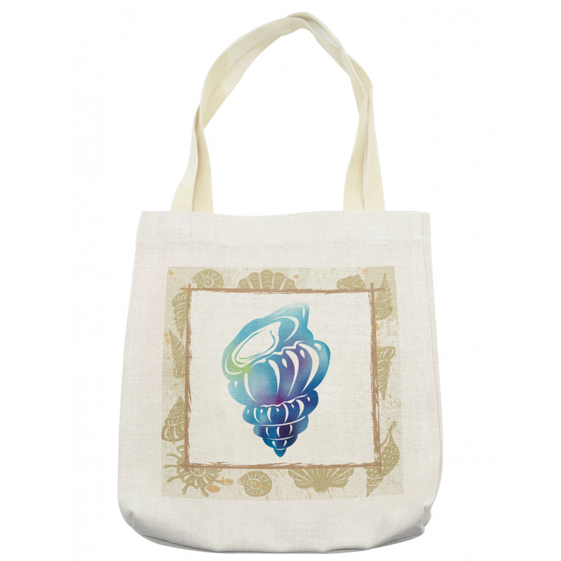 Aquatic Cockleshell Tote Bag