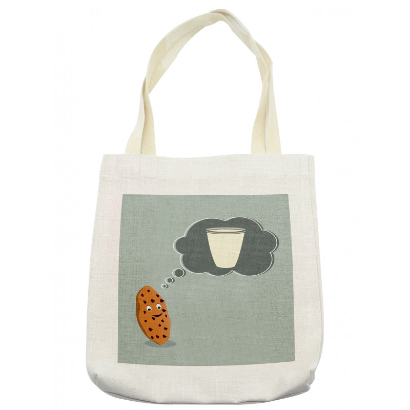 Cookie Dreaming of Milk Tote Bag