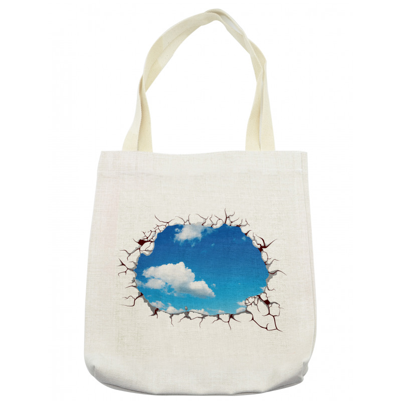 Clouds Scene from Crack Modern Tote Bag