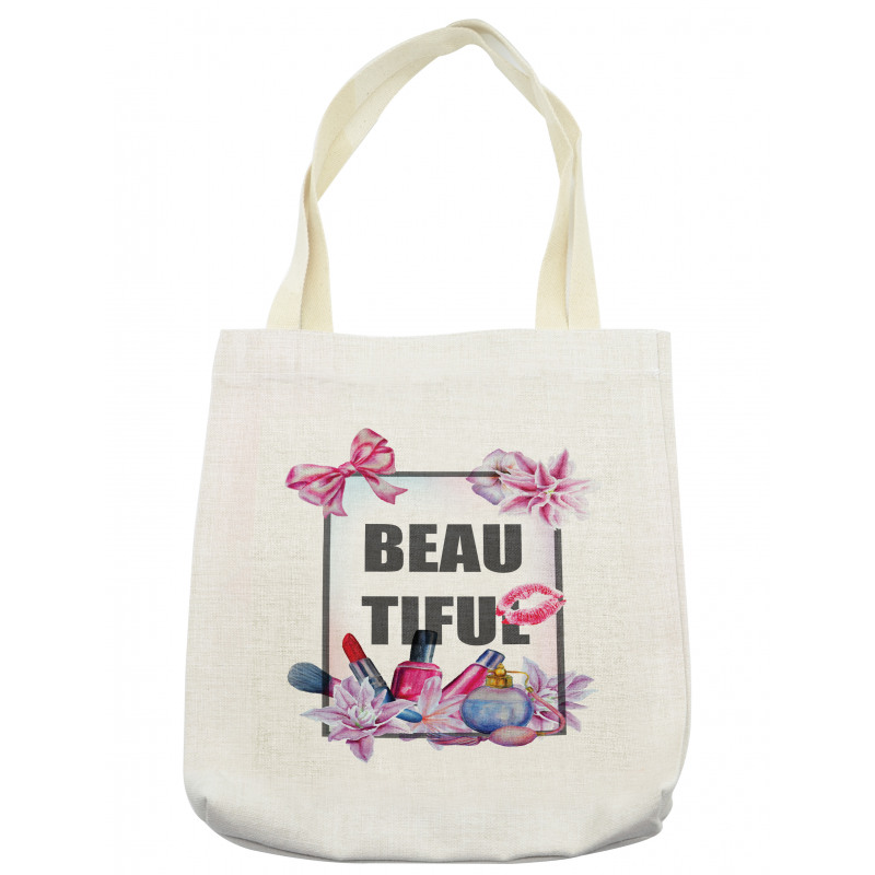 Text in Frame Tote Bag