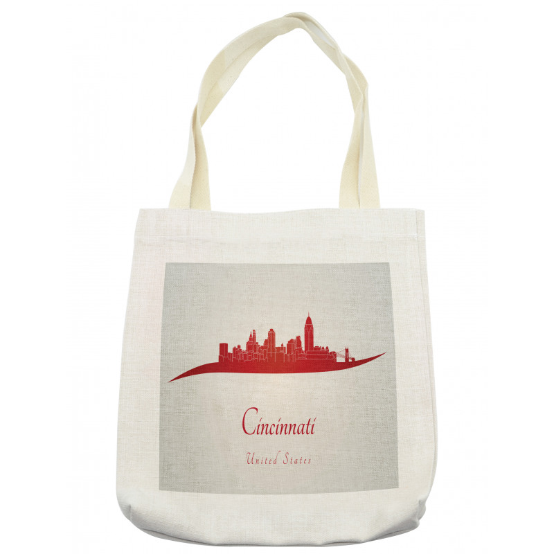 United States Busy City Tote Bag