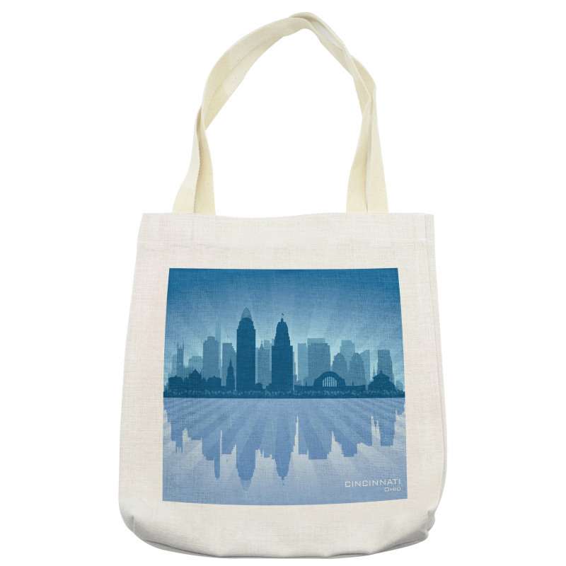 Reflection Cityscape Tote Bag