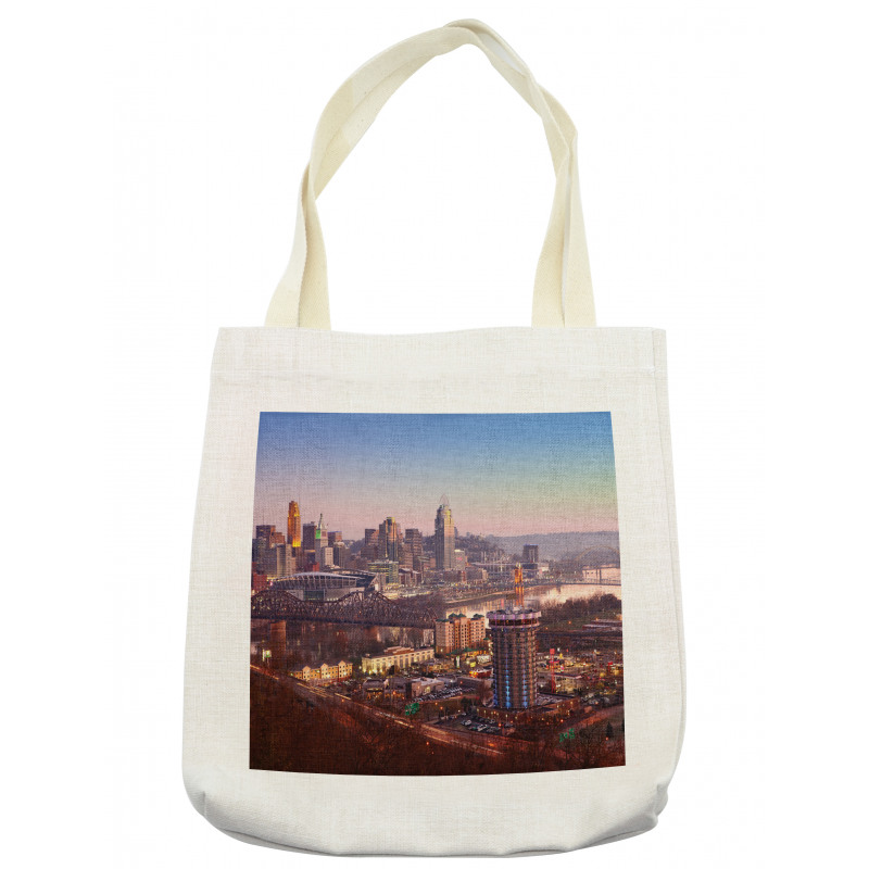 Center of the City Urban Tote Bag