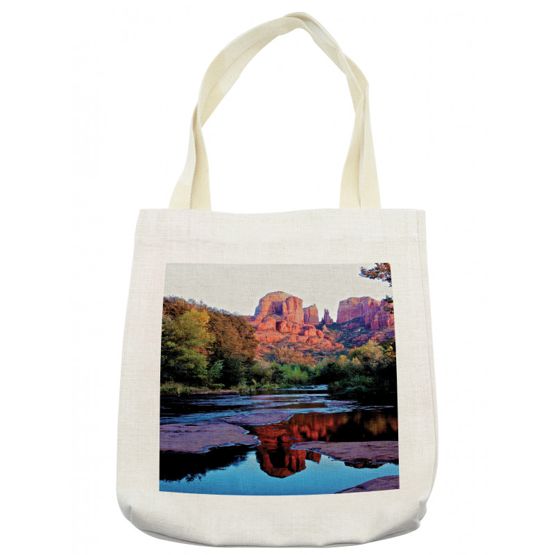 Majestic Cliffs Dawn Photo Tote Bag