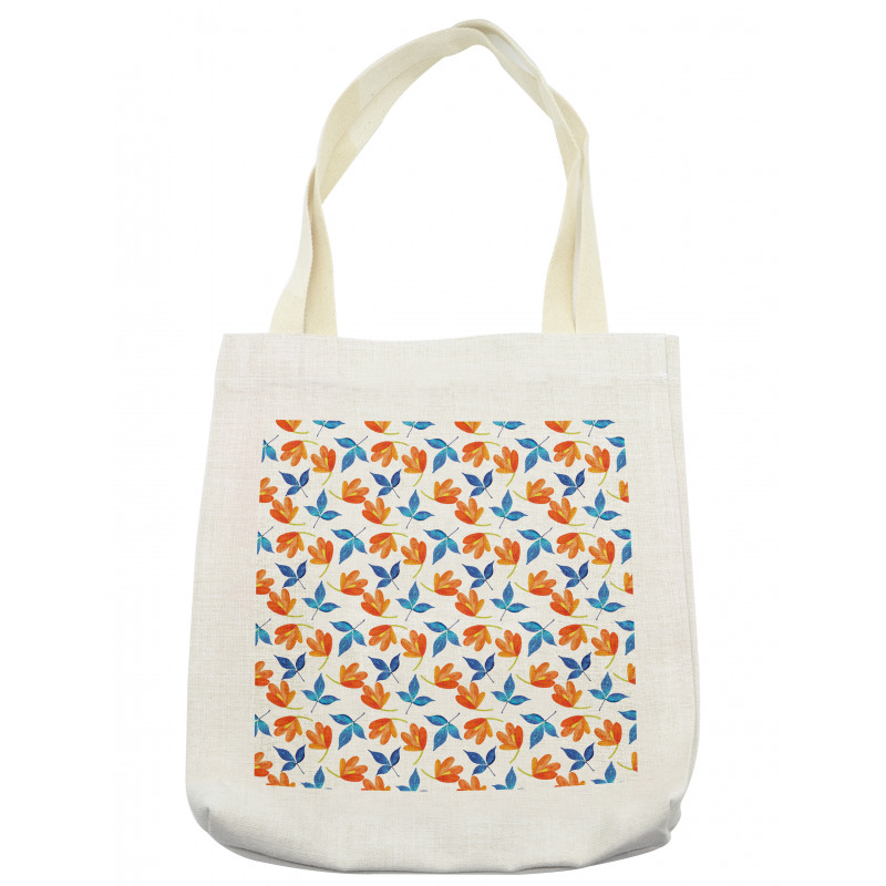 Blooming Petal and Leaf Tote Bag