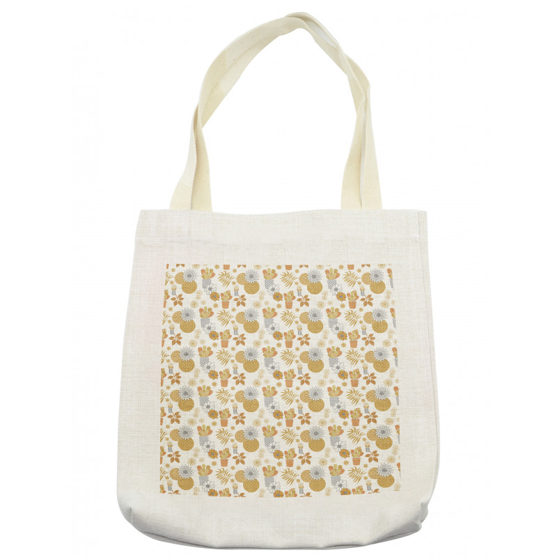 Succulent Plants Flower Pots Tote Bag