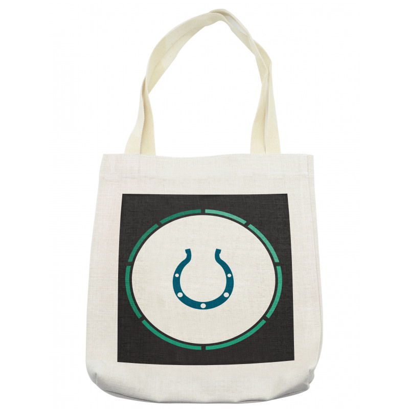 Horseshoe Wild West Luck Tote Bag