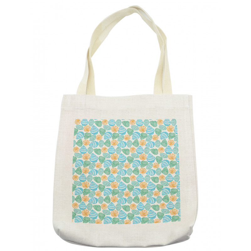 Simplistic Nautical Shell Tote Bag