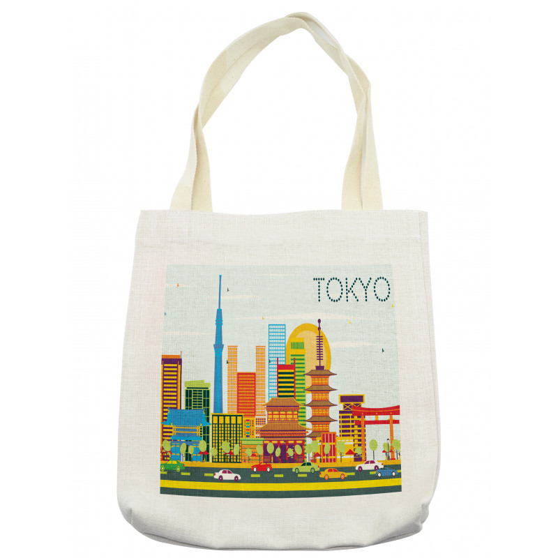 Unique Architecture Tourism Tote Bag