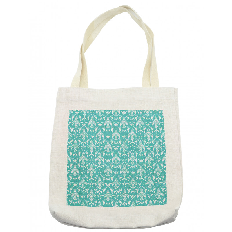 Classic Floral Motif Tote Bag