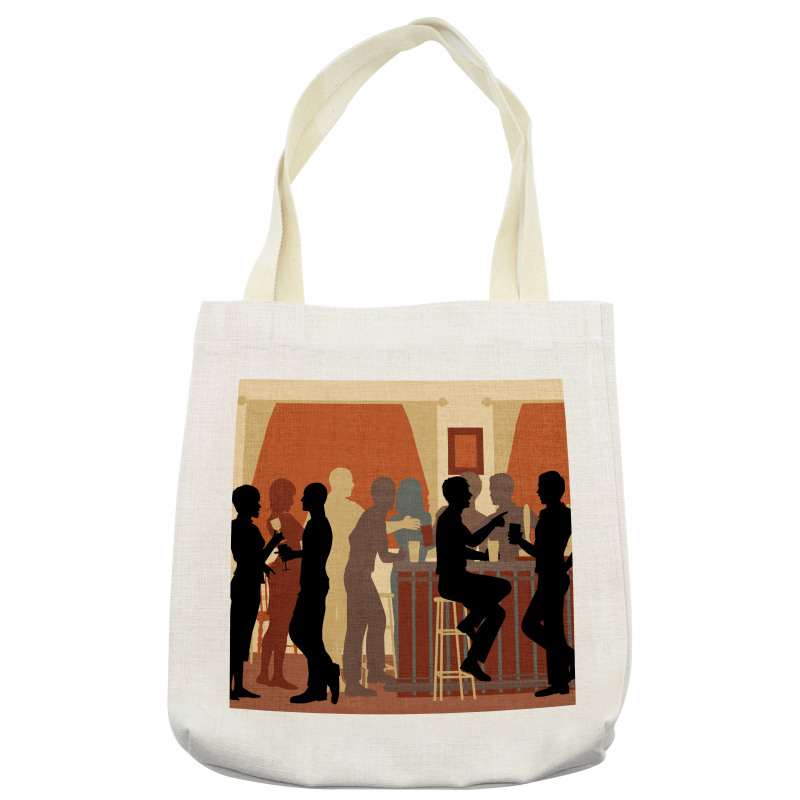 Night out with Friends Theme Tote Bag