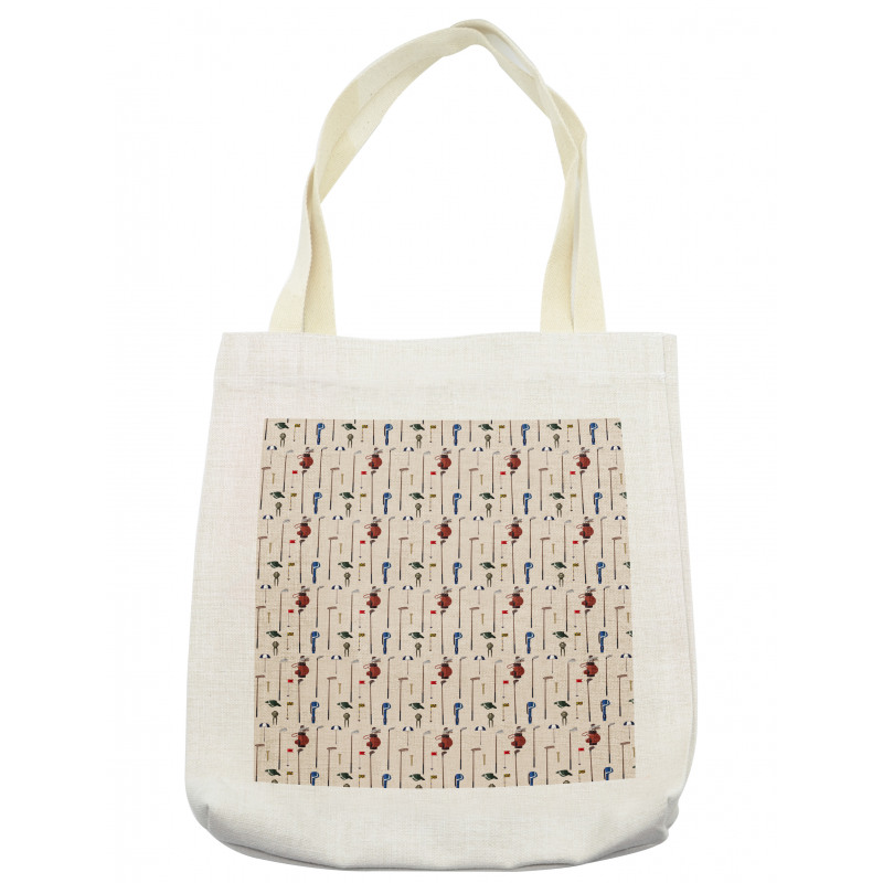 Club and Ball Sport Themed Tote Bag