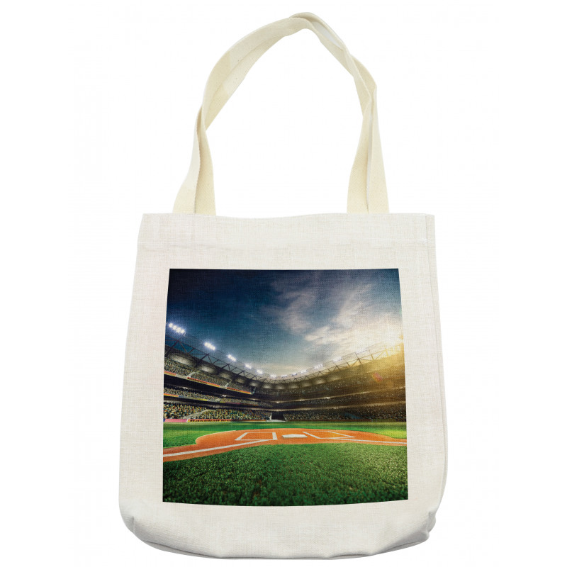 Game Thrill Stadium Photo Tote Bag