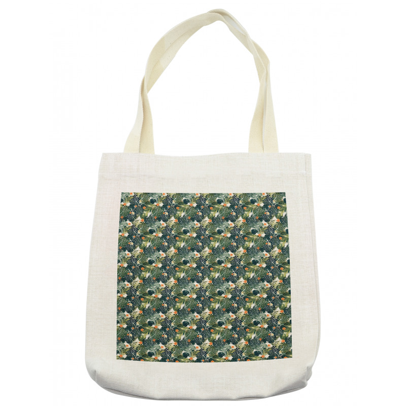 Tropical Composition Foliage Tote Bag