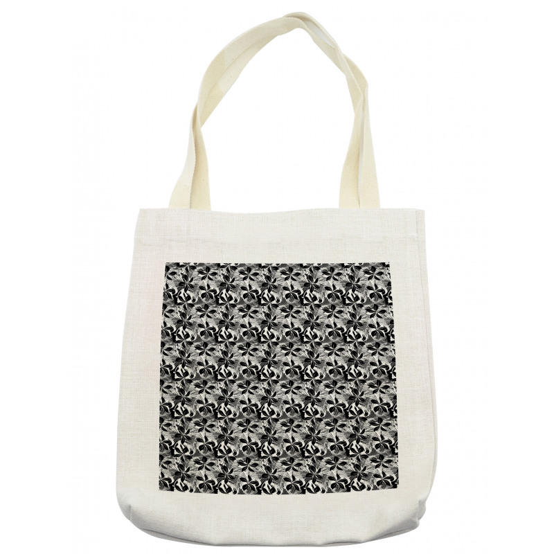 Exotic Island Flowers Tote Bag