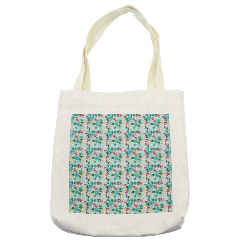 Spring Foliage Berries Tote Bag