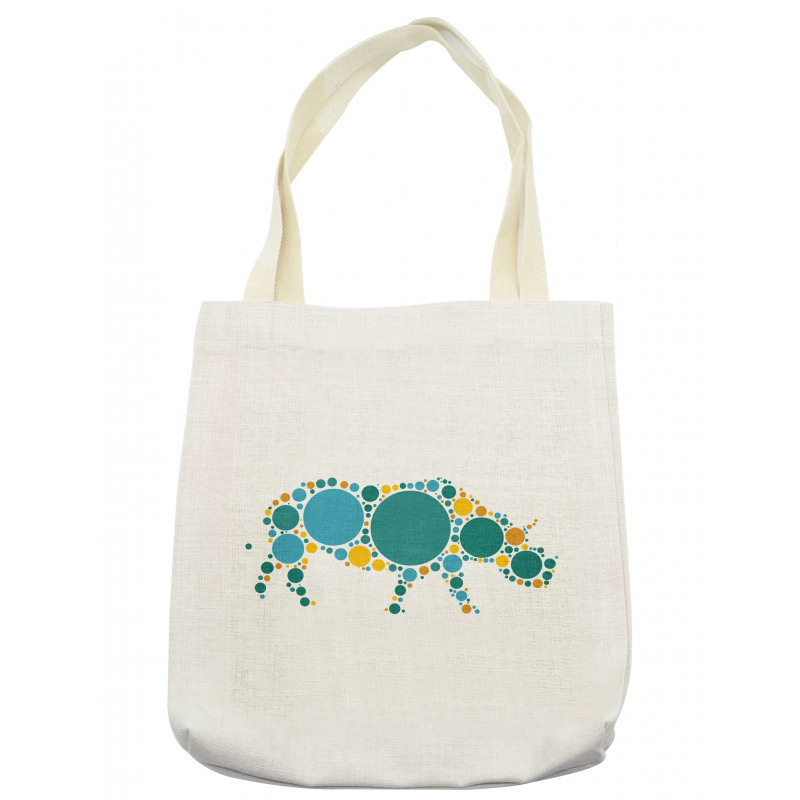 Abstract Fauna Design Tote Bag