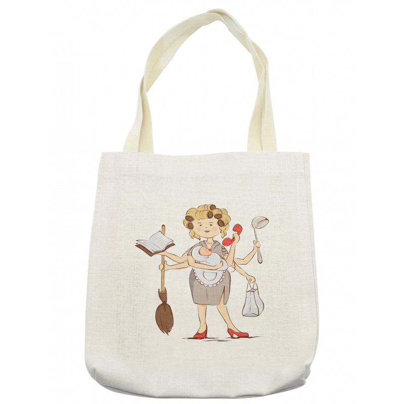 My Super Mom Housewife Tote Bag