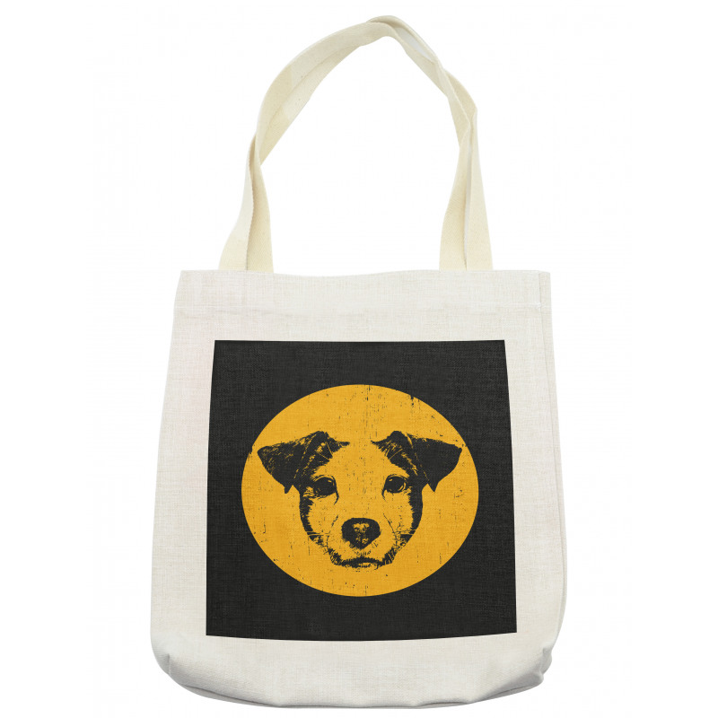 Portrait Pet Sketch Tote Bag