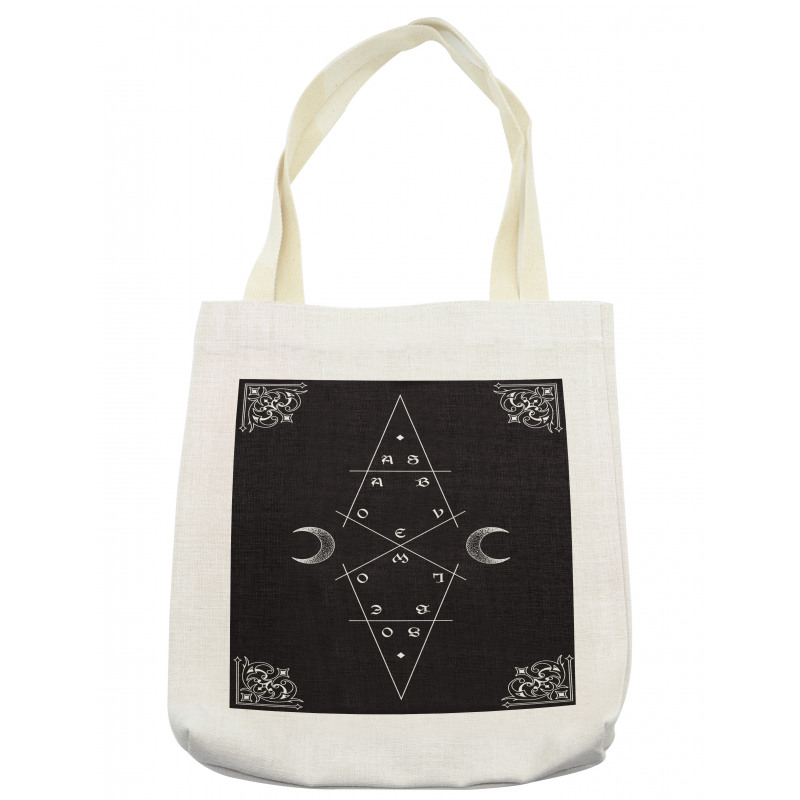 Mystical Style Moon Tote Bag