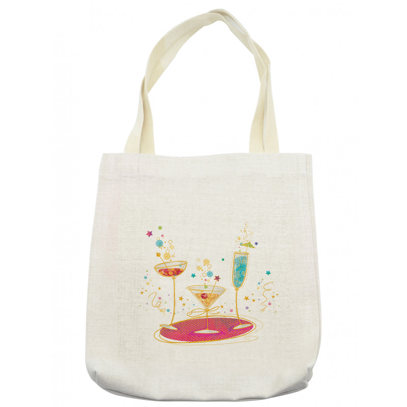 Different Drinks Tote Bag