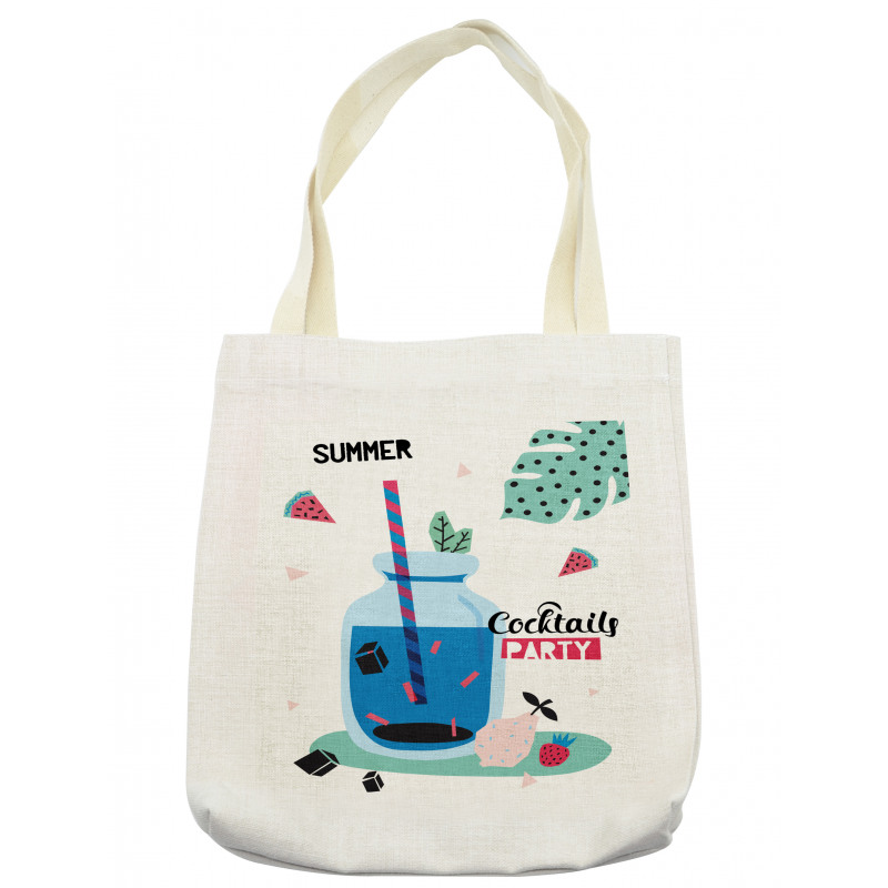 Hello Summer Artwork Tote Bag